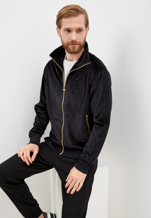 

Олимпийка adidas Originals, Черный, FB TT VELOURE