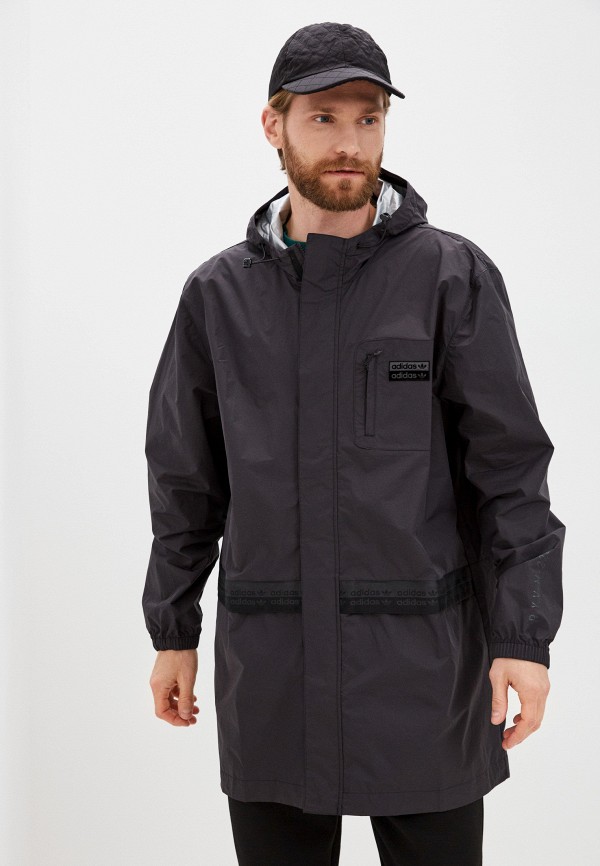 

Куртка adidas Originals, Черный, LONG WIND JKT