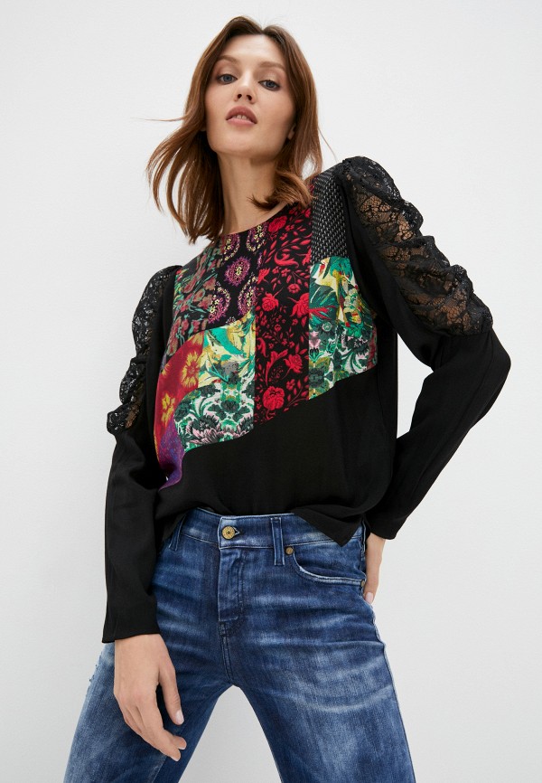 

Блуза Desigual, Черный