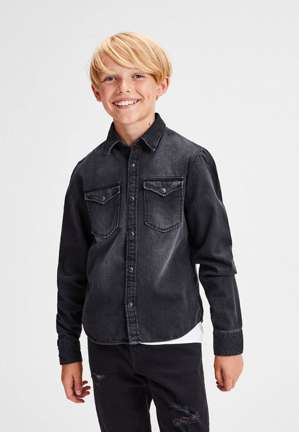 фото Рубашка джинсовая jack & jones
