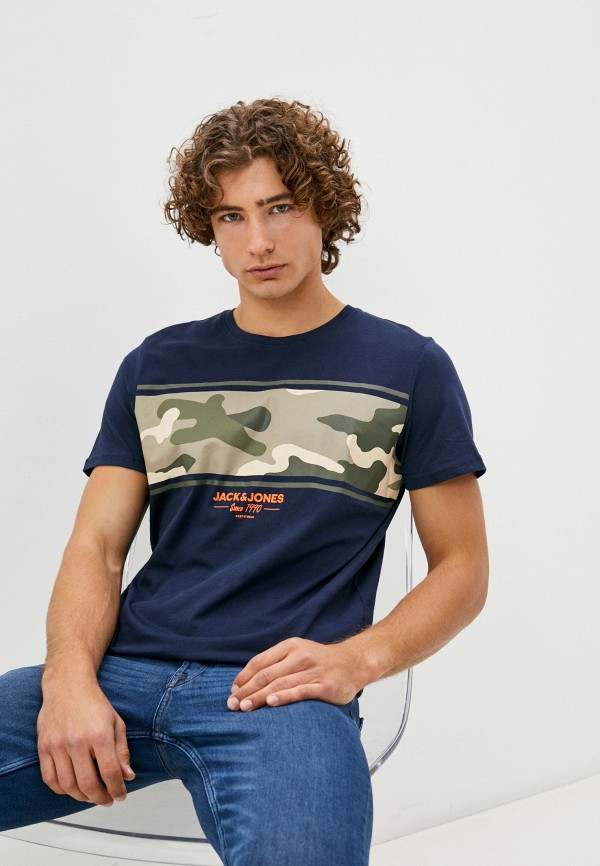 

Футболка Jack & Jones, Синий