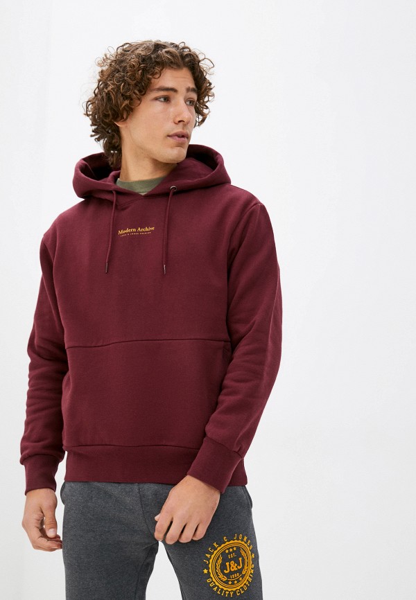 

Худи Jack & Jones, Бордовый