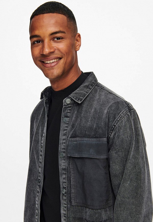 фото Рубашка джинсовая only & sons