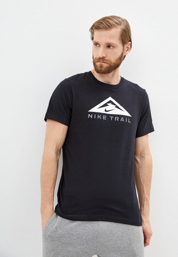 

Футболка спортивная Nike, Черный, U NK DF TEE SS TRAIL