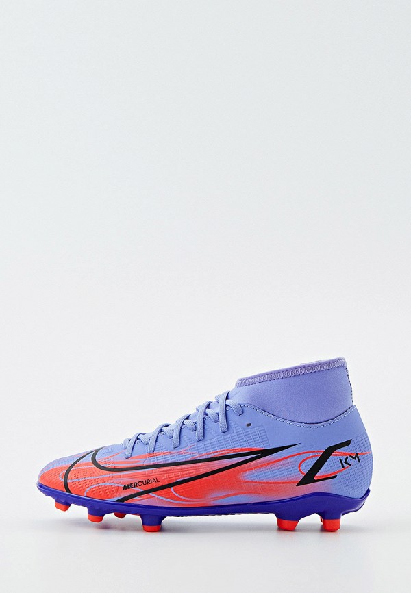 

Бутсы Nike, Фиолетовый, SUPERFLY 8 CLUB KM FG/MG
