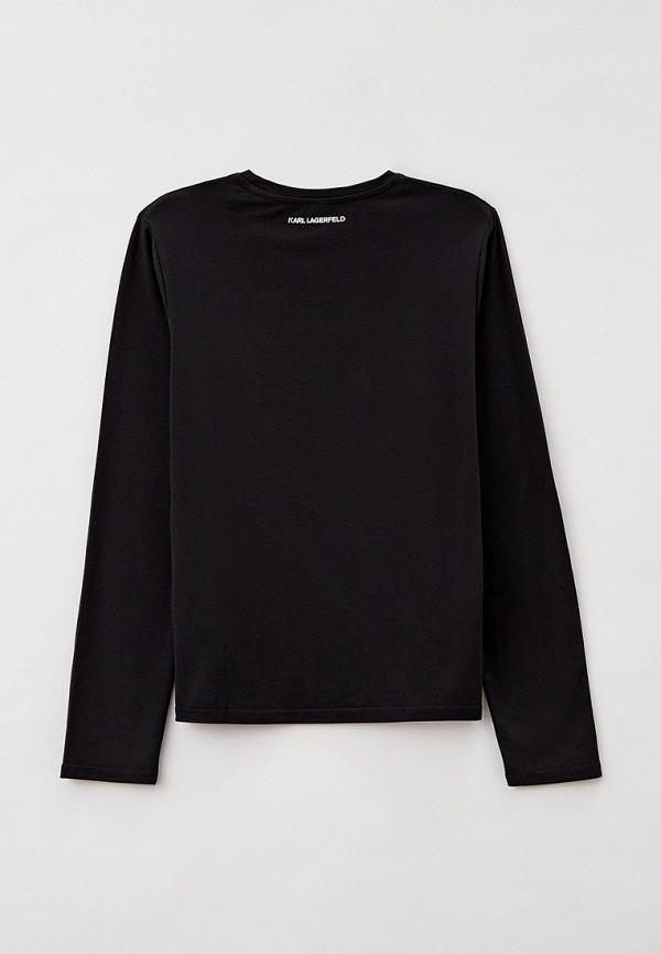 фото Лонгслив karl lagerfeld kids