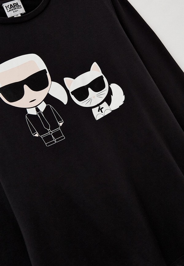 фото Лонгслив karl lagerfeld kids