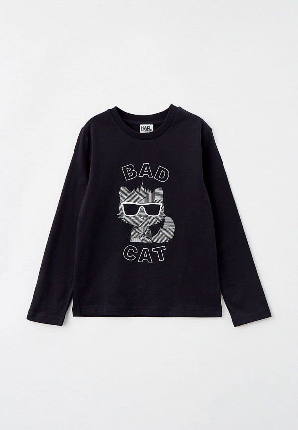 фото Лонгслив karl lagerfeld kids