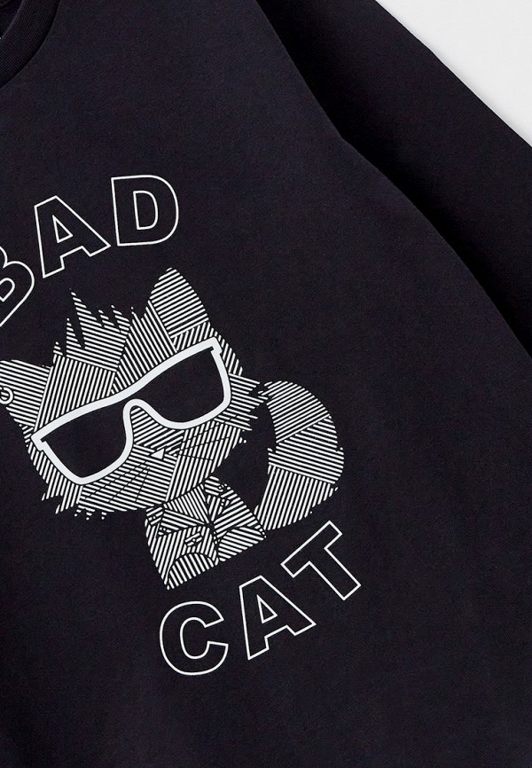 

Лонгслив Karl Lagerfeld Kids, Черный