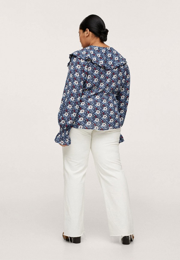 

Блуза Violeta by Mango, Синий, Violeta by Mango RTLAAT359001