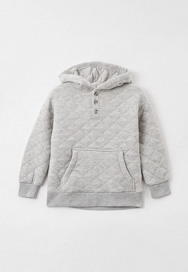 

Худи Mango Kids, Серый, QUILT