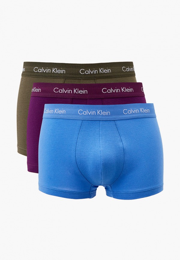 

Трусы 3 шт. Calvin Klein Underwear, Голубой;серый;фиолетовый, Calvin Klein Underwear RTLAAT360701