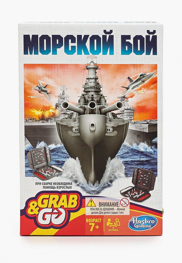 

Игра настольная Hasbro Gaming, Разноцветный, Морской бой
