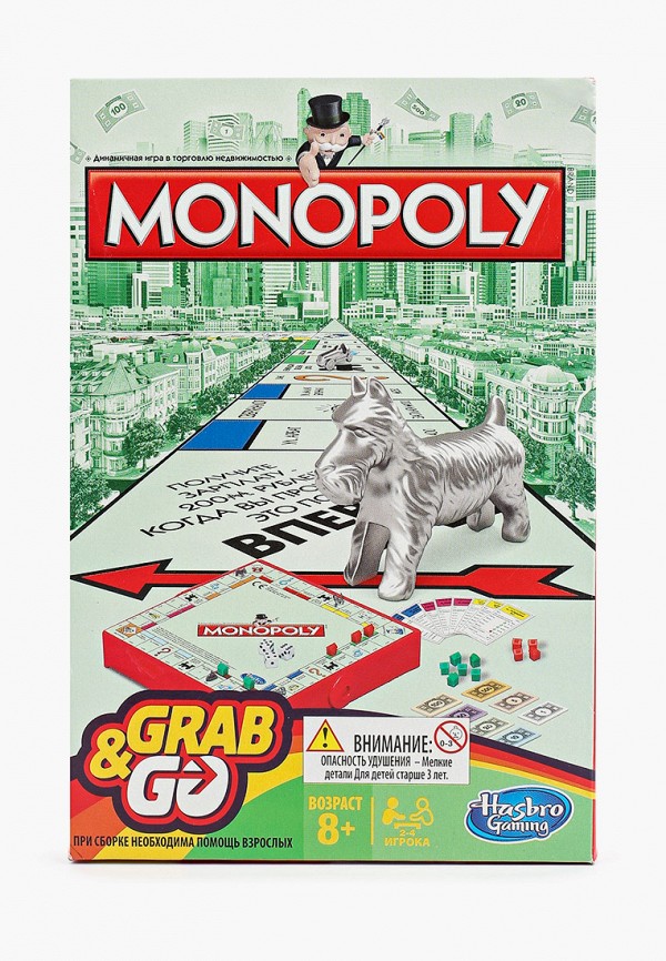 

Игра настольная Monopoly, Разноцветный, дорожная