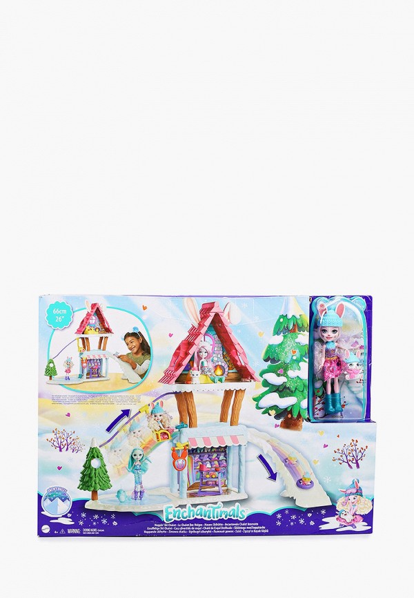 

Дом для куклы Enchantimals, Разноцветный, "Шале в горах", Игровой набор