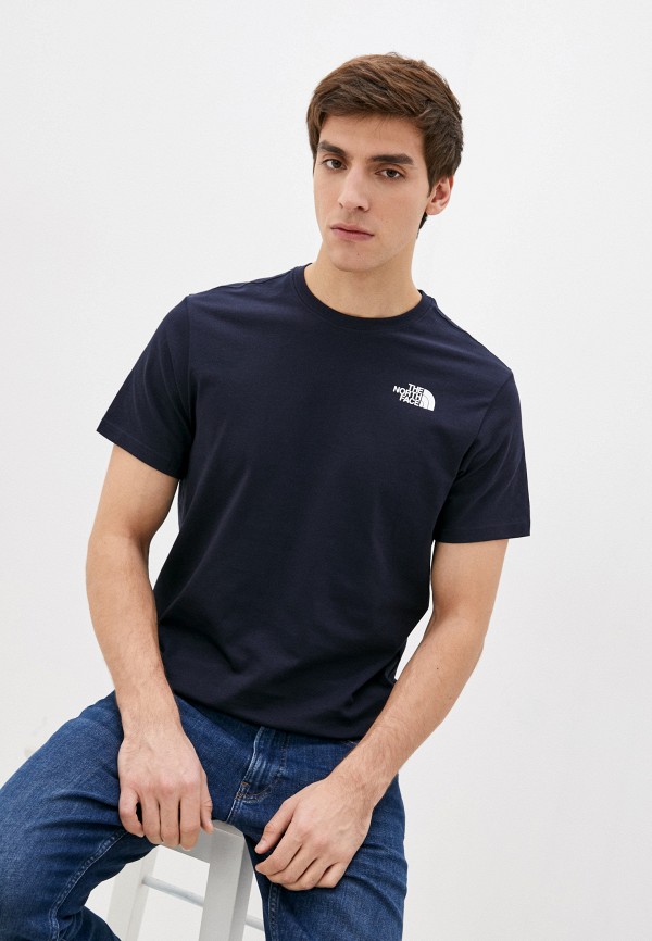 

Футболка The North Face, Синий, M S/S RED BOX TEE