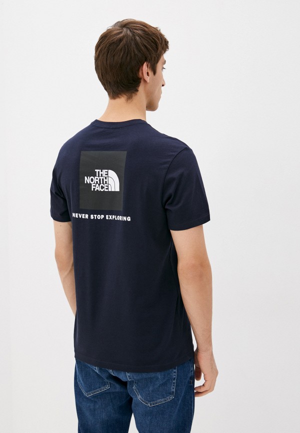 

Футболка The North Face, Синий, M S/S RED BOX TEE