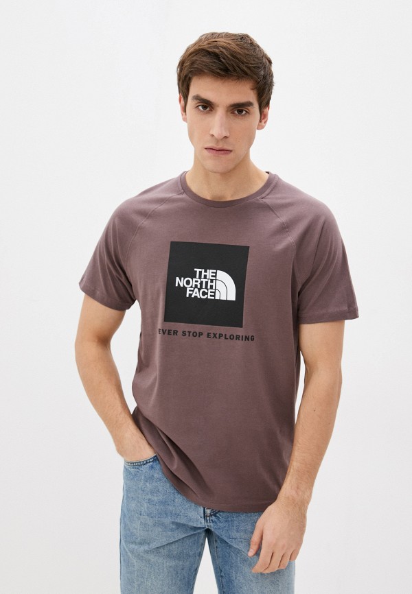 

Футболка The North Face, Фиолетовый, M SS RAG RED BOX TEE