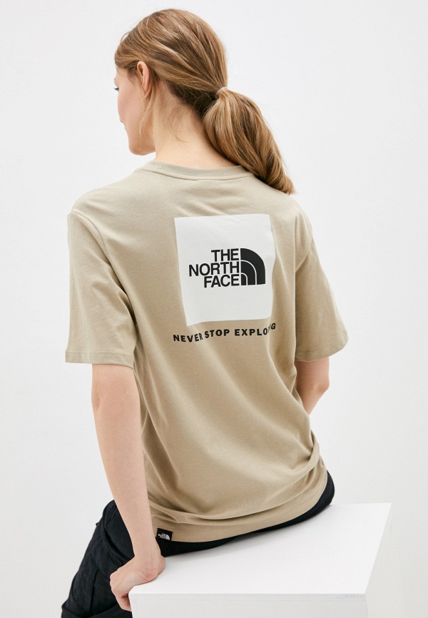 

Футболка The North Face, Бежевый, W BF REDBOX TEE