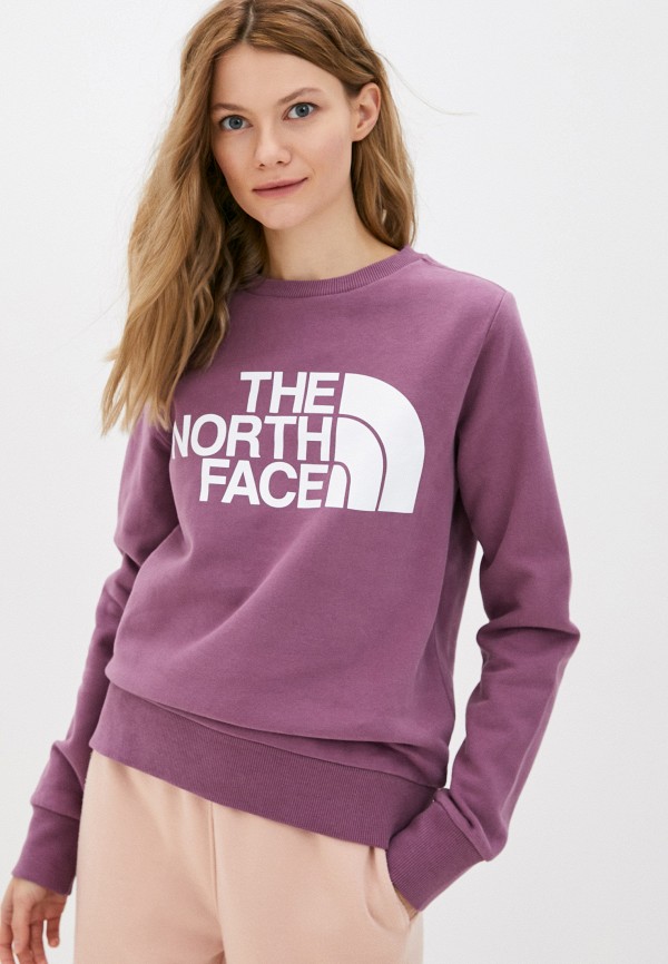 

Свитшот The North Face, Фиолетовый, W STANDARD CREW