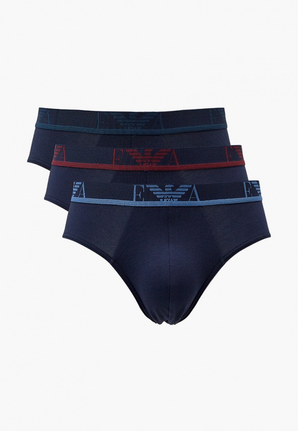

Трусы 3 шт. Emporio Armani, Синий, Emporio Armani RTLAAT432801