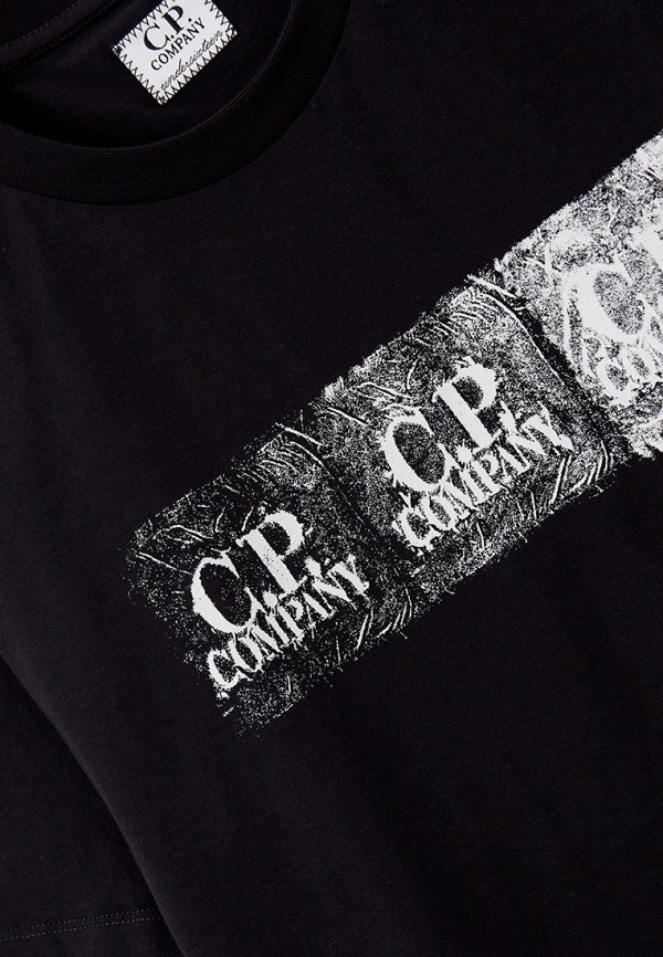 

Футболка C.P. Company, Черный, C.P. Company RTLAAT439901