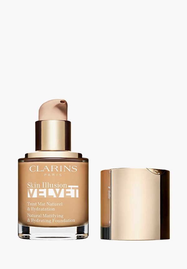 Тональный крем Clarins увлажняющий, с матовым финишем