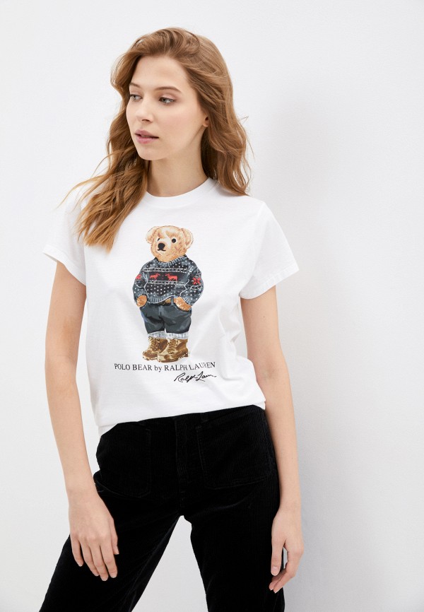

Футболка Polo Ralph Lauren, Белый, Polo Ralph Lauren RTLAAT450901