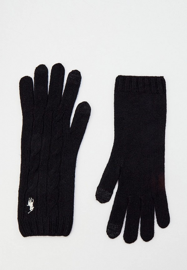 

Перчатки Polo Ralph Lauren, Черный, Polo Ralph Lauren RTLAAT452901