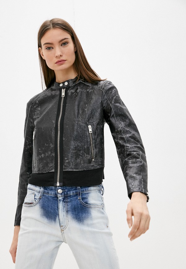 

Куртка кожаная Diesel, Черный