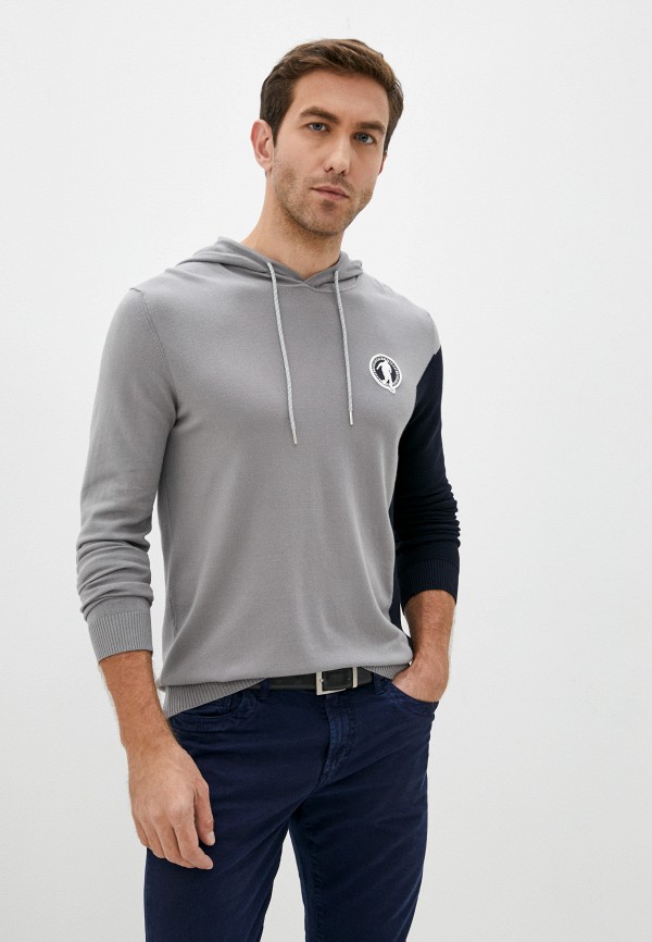 

Худи Dirk Bikkembergs, Серый