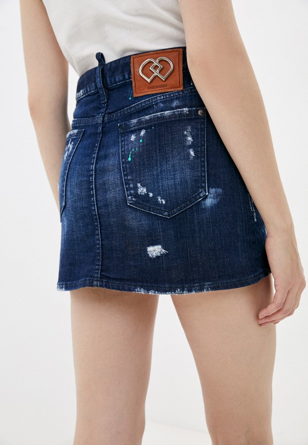 фото Юбка джинсовая dsquared2