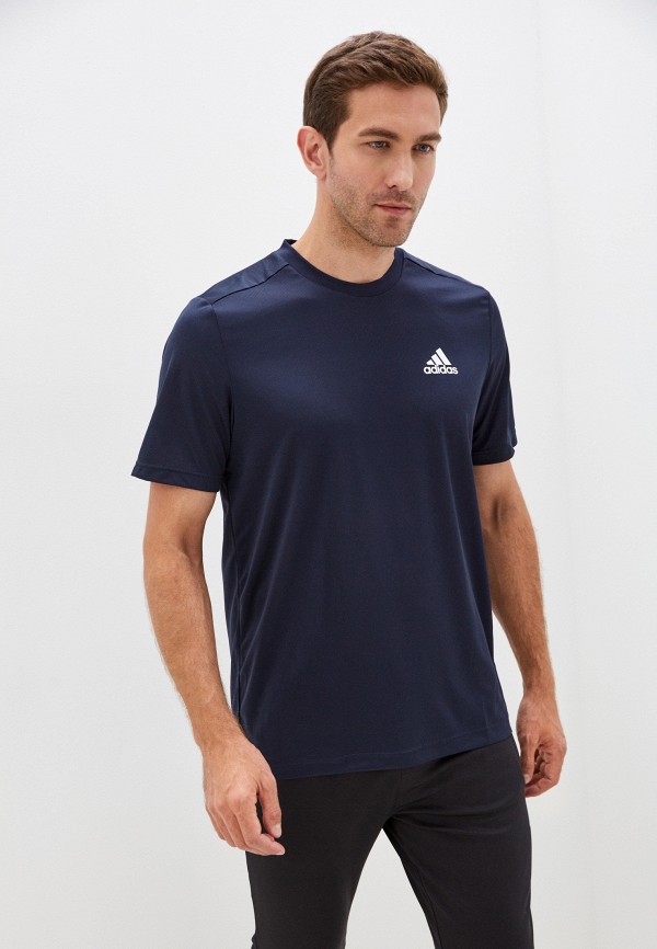 

Футболка спортивная adidas, Синий, M PL T