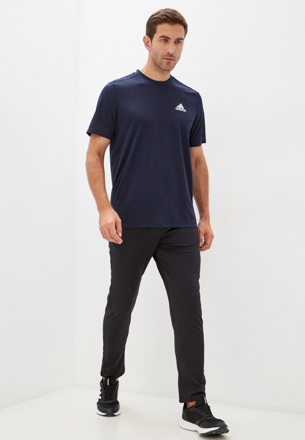 

Футболка спортивная adidas, Синий, M PL T