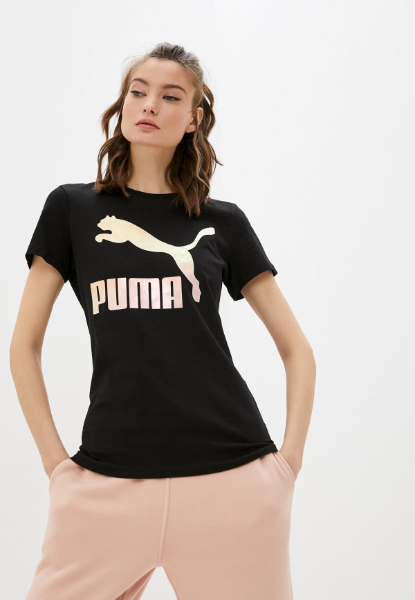 

Футболка PUMA, Черный, Classics Logo Tee (s)