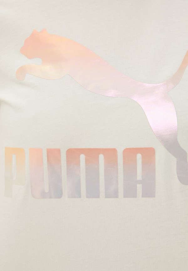 

Футболка PUMA, Бежевый, Classics Logo Tee (s)