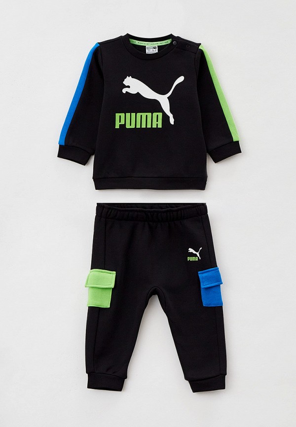 

Костюм спортивный PUMA, Черный, Minicats CLSX Crew Jogger FL
