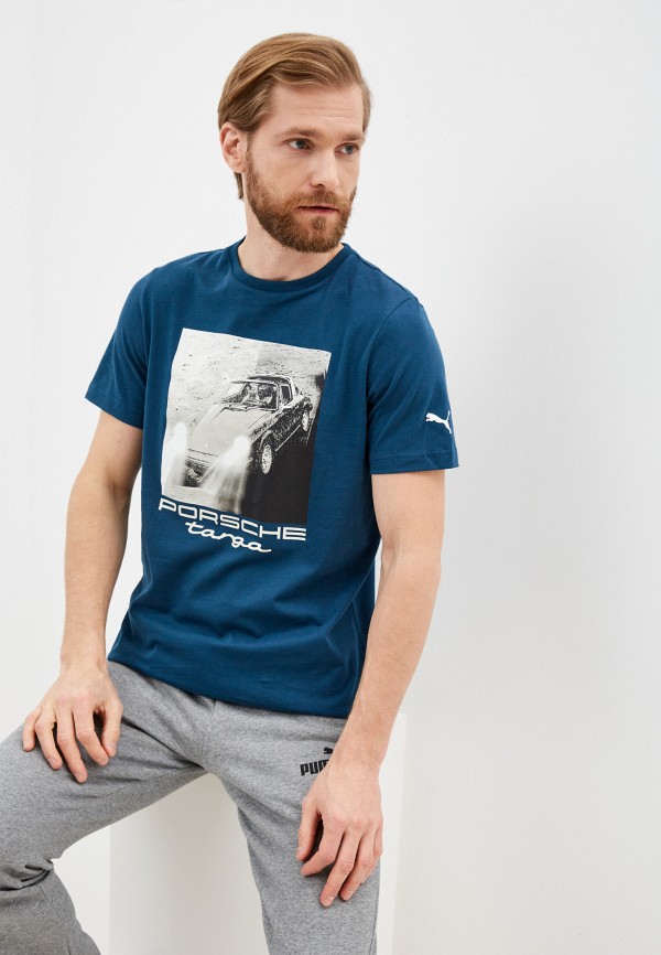 

Футболка PUMA, Синий, PUMA RTLAAT560601