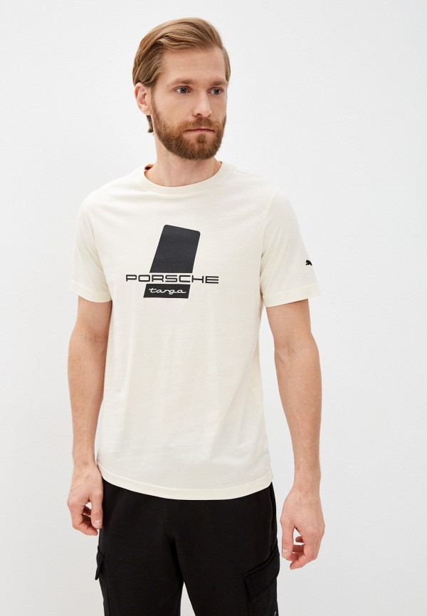 

Футболка PUMA, Бежевый, PL Logo Tee