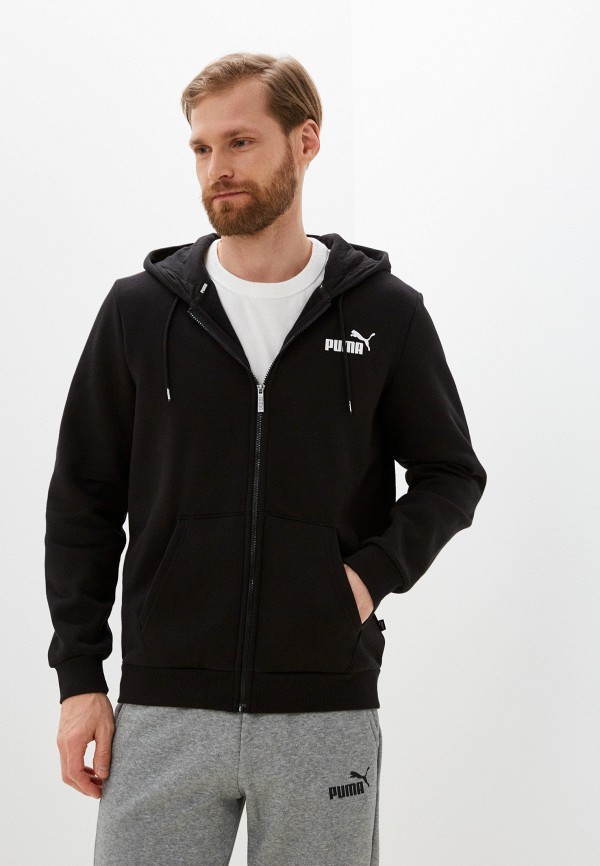 

Толстовка PUMA, Черный, ESS Small Logo FZ Hoodie FL