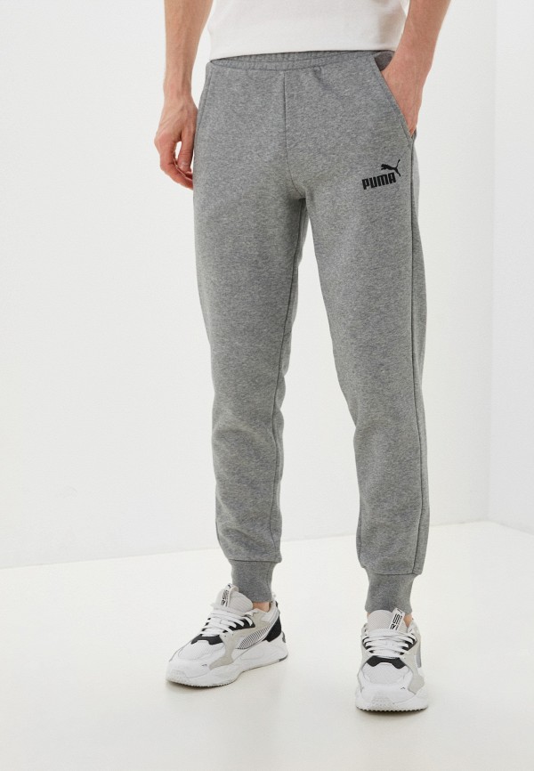 

Брюки спортивные PUMA, Серый, ESS Logo Pants FL cl