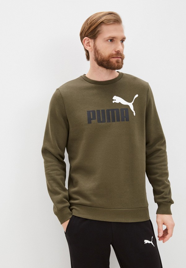

Свитшот PUMA, Хаки, ESS+ 2 Col Big Logo Crew FL