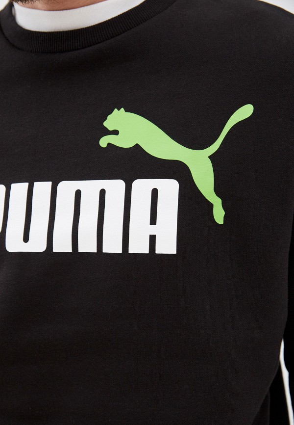 

Свитшот PUMA, Черный, ESS+ 2 Col Big Logo Crew FL