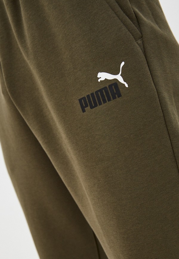 

Брюки спортивные PUMA, Хаки, ESS+ 2 Col Logo Pants FL cl