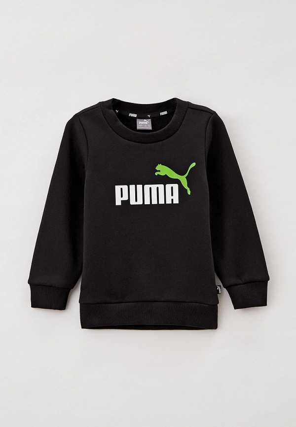 

Свитшот PUMA, Черный, ESS+ 2 Col Big Logo Crew FL B