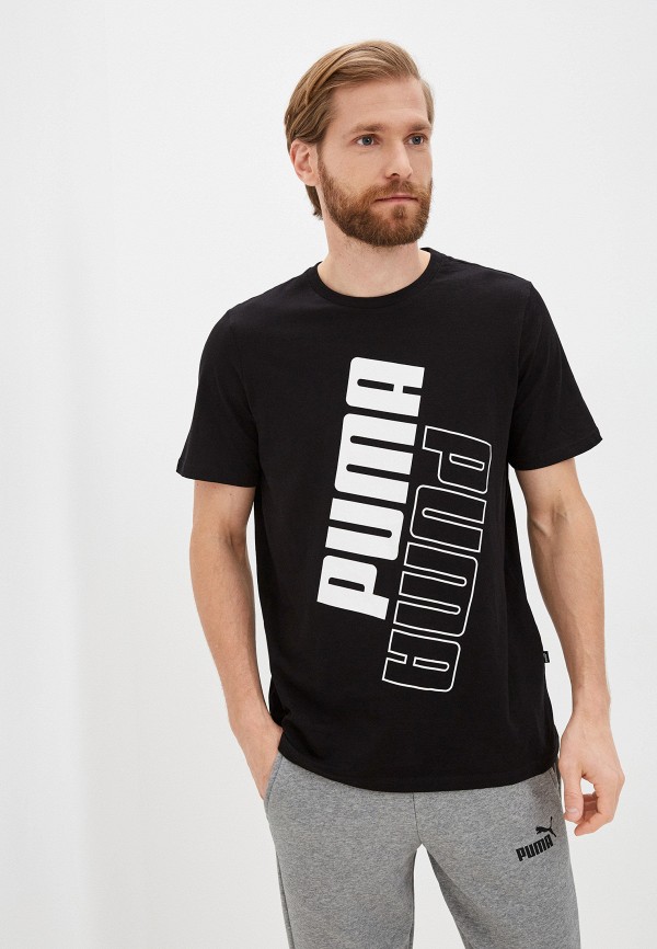 

Футболка PUMA, Черный, POWER Logo Tee