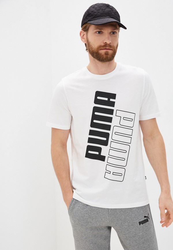 

Футболка PUMA, Белый, POWER Logo Tee