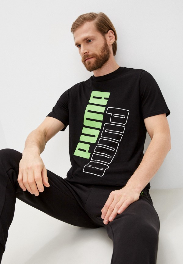 

Футболка PUMA, Черный, POWER Logo Tee