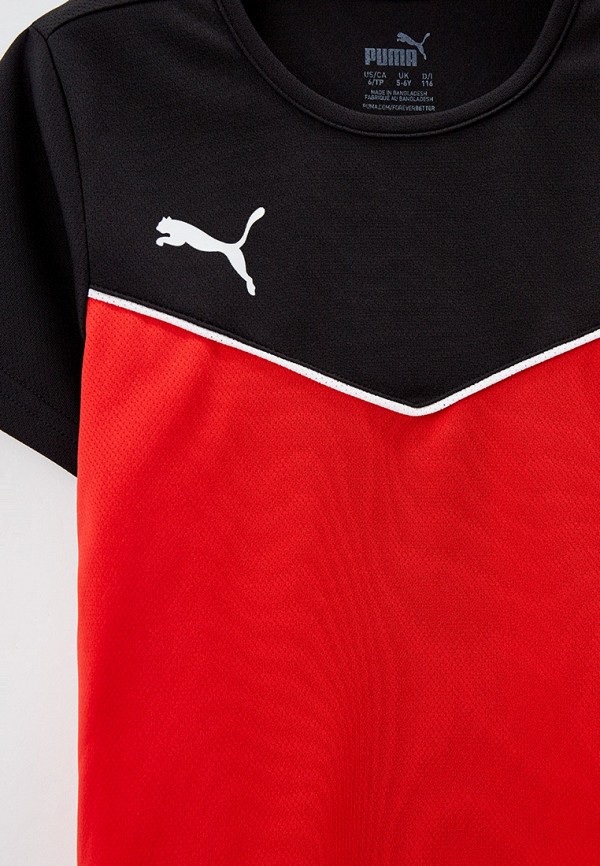 

Футболка спортивная PUMA, Красный, individualRISE Jersey Jr