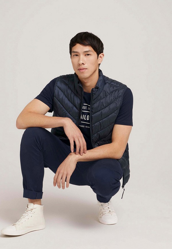фото Жилет утепленный tom tailor denim